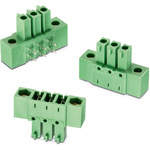 Wurth Elektronik 3.81mm Pitch 6 Way Pluggable Terminal Block, Inverted Header, PCB Mount, Solder Termination
