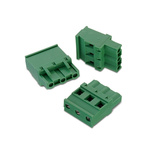 Wurth Elektronik 7.62mm Pitch 3 Way Horizontal Pluggable Terminal Block, Plug, Cable Mount, Solder Termination
