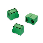 Wurth Elektronik 5.08mm Pitch 4 Way Pluggable Terminal Block, Header, PCB Mount, Solder Termination