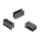 Wurth Elektronik 5.08mm Pitch 4 Way Pluggable Terminal Block, Header, PCB Mount, Solder Termination