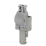 6.2mm Pitch 1 Way Pluggable Terminal Block, Plug, DIN Rail, Screw Termination
