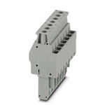 Phoenix Contact Not Applicable Pitch 7 Way Pluggable Terminal Block, Plug, DIN Rail, Screw Termination