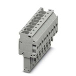 Phoenix Contact 9 Way Pluggable Terminal Block, Plug, DIN Rail, Screw Termination