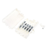 RS PRO Non-Fused Terminal Block, 6-Way, 20A, 22 → 12 AWG Wire, Screw Down Termination