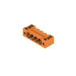 Weidmuller 5.08mm Pitch 4 Way Pluggable Terminal Block, Header, PCB Mount