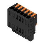 Weidmuller 5mm Pitch 6 Way Pluggable Terminal Block, Plug, PCB Mount
