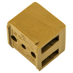 Weidmuller SAK Series Non-Fused Terminal Block, 2-Way, 32A, 22 → 12 AWG Wire, Screw Termination