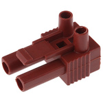 RS PRO Non-Fused Terminal Block, 2-Way, 16A, 2.5 mm² Wire, Screw Down Termination