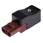 RS PRO Non-Fused Terminal Block, 2-Way, 16A, 2.5 mm² Wire, Screw Down Termination