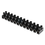 RS PRO Terminal Strip, 12-Way, 32A, 6 mm² Wire, Screw Termination