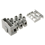 CAMDENBOSS Fused Terminal Block, 4-Way, 20A, 4 mm² Wire, Screw Down Termination