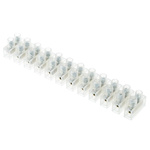 RS PRO Non-Fused Terminal Block, 12-Way, 5 → 32A, 10 AWG Wire, Screw Termination