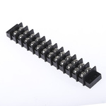 RS PRO Non-Fused Terminal Block, 12-Way, 20A, 12 AWG Wire, Screw Termination