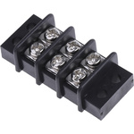 RS PRO Non-Fused Terminal Block, 3-Way, 20A, 12 AWG Wire, Screw Termination