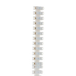 HellermannTyton Terminal Strip, 5A, 6 mm² Wire, Screw Termination