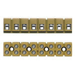 Weidmuller PCB Terminal Strip, 24A, 22 → 12 AWG Wire, Screw Clamp Termination