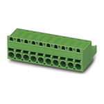 Phoenix Contact 5mm Pitch 5 Way Pluggable Terminal Block, Plug, Spring Cage Termination