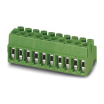 Phoenix Contact 3.5mm Pitch 16 Way Pluggable Terminal Block, Plug, Screw Termination