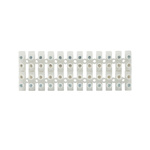 RS PRO Non-Fused Terminal Block, 12-Way, 5 → 32A, 10 AWG Wire, Screw Termination
