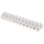 RS PRO Non-Fused Terminal Block, 12-Way, 60 → 101A, 4 AWG Wire, Screw Down Termination