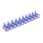 RS PRO Non-Fused Terminal Block, 10-Way, 6 mm² Wire, Screw Termination