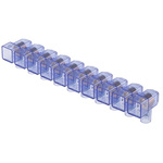 RS PRO Non-Fused Terminal Block, 10-Way, 4 mm² Wire, Screw Termination