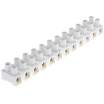 RS PRO Non-Fused Terminal Block, 12-Way, 16 mm² Wire, Screw Termination