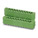 Phoenix Contact 5.0mm Pitch 4 Way Pluggable Terminal Block, Header, Solder Termination