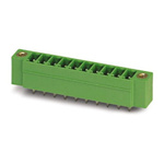 Phoenix Contact 3.81mm Pitch 9 Way Pluggable Terminal Block, Header, Solder Termination
