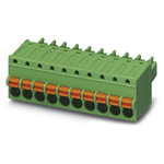 Phoenix Contact 3.81mm Pitch 7 Way Pluggable Terminal Block, Plug, Cable Mount, Spring Cage Termination