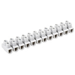 Legrand Non-Fused Terminal Block, 12-Way, 15A, 2.5 mm² Wire, Screw Down Termination