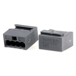 Wago 243 MICRO PUSH WIRE Series Junction Box Connector, 4-Way, 6A, 22 → 20 AWG Wire, Push In Termination
