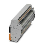 Phoenix Contact PTRE Series PTRE 6-2/22 Non-Fused Terminal Block, 44-Way, 30A, 20 → 8 AWG Wire, Push In