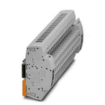 Phoenix Contact UTRE Series UTRE 6-2/17 Non-Fused Terminal Block, 34-Way, 30A, 24 → 8 AWG Wire, Screw Termination
