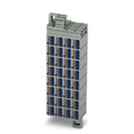 Phoenix Contact PTMC Series PTMC 1,5/32-3 /BU 19Z Pluggable Terminal Block, 17.5A, 14 → 26 AWG Wire, Push In