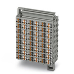 Phoenix Contact PTMC Series PTMC 1,5/48-2 Pluggable Terminal Block, 17.5A, 14 → 26 AWG Wire, Push In Termination