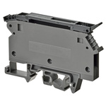 Omron DIN Rail Terminal Block, 50A, 12 AWG Wire, Push In Termination