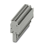 Phoenix Contact SPB Series SPB 2,5/14 Terminal Plug, 14-Way, 24A, 12-28 AWG Wire, Spring Cage Termination