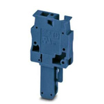 Phoenix Contact SP Series SP 4/1 BU Terminal Plug, 1-Way, 32A, 28 - 10 Wire, Spring Cage Termination