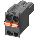 Siemens Terminal Block, 2-Way, Push In Termination