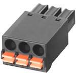 Siemens Terminal Block, 3-Way, Push In Termination