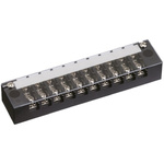 Sato Parts Non-Fused Terminal Block, 10-Way, 20A, Screw Down Termination