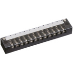 Sato Parts Non-Fused Terminal Block, 12-Way, 20A, Screw Down Termination