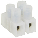 TE Connectivity Barrier Strip, 2-Way, 30A, 26 → 12 AWG Wire, Screw Termination