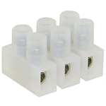 TE Connectivity Terminal Strip, 3-Way, 30A, 26 → 12 AWG Wire, Screw Termination