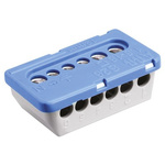 ABB MISTRAL65 Series Non-Fused Terminal Block, 6-Way, 100A, 6 mm², 16 mm² Wire, Screw Termination