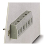Phoenix Contact COMBICON Power Series VDFK 4 GNYE Feed Through Terminal Block, 32A, Screw Termination