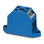 Phoenix Contact GE Series GE 10/2-BA BU Non-Fused Terminal Block, 1-Way, 57A, 0.5 → 16 mm² Wire, Screw