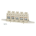HENSEL DK Series Non-Fused Terminal Block, 5-Way, 102A, 6 → 35 mm² Wire, Screw Down Termination