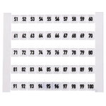Weidmuller, DEK Terminal Marker for use with  for use with Terminal Blocks